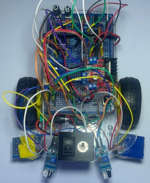 Electronics II – Obstacle-Navigating Robot